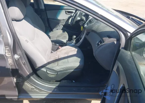 2012 Hyundai Elantra Gls из США, поврежденный, VIN 5NPDH4AE3CH108972